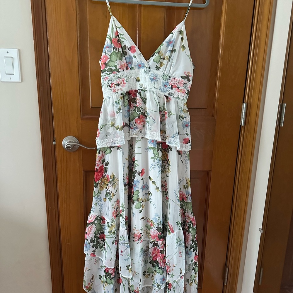 Vici Floral Maxi Dress - Multicolor